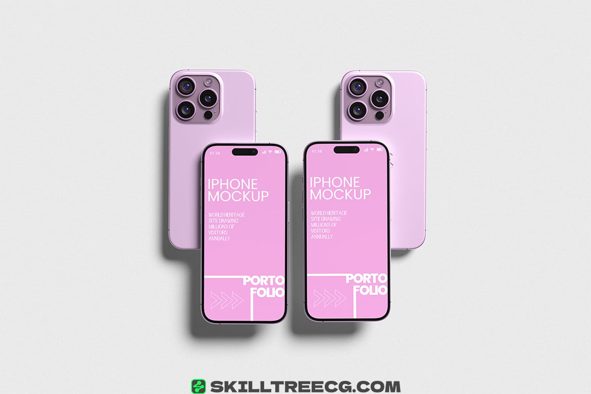 图片[3]-Iphone 16 Pro Mockup（498492）-技能树
